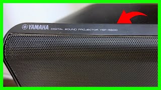 3 Things You Should Know About The Yamaha YSP5600BL Dolby Atmos MusicCast Sound Bar  Review [upl. by Kerad910]