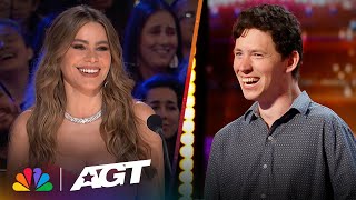 The judges COULDNT stop laughing 🤣  AGT Auditions [upl. by Artkele]