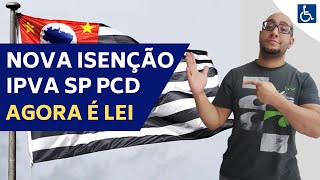 MUDARAM DE NOVO A ISENÇÃO DO IPVA PCD [upl. by Aicnatsnoc]