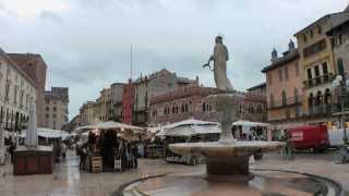 Verona Italien  Rundgang durch die Altstadt FullHD [upl. by Hanonew]