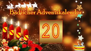 Badischer Adventskalender [upl. by New]