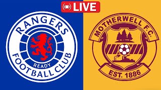 Rangers 21 Motherwell Live Stream HD  Scottish Premiership [upl. by Rasure]