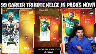 99 CAREER TRIBUTE JASON KELCE IN PACKS NOW 96 BND TRAINING KELCE [upl. by Kingsley541]