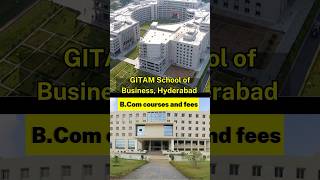 Gitam School of Business Courses amp Fees minutecollegereview gitamuniversity [upl. by Atteras661]