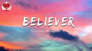 Imagine Dragons  Believer  Lyrics Video [upl. by Bannerman390]