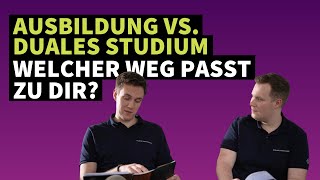 Duales Studium vs Ausbildung Welcher Weg passt zu dir  Erfahrungen Tipps amp Karrierewege [upl. by Iuq]