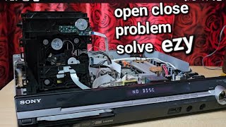 sony home theater dvd open close problem solve in Hindi automatic cd tray open close [upl. by Ellennaj332]