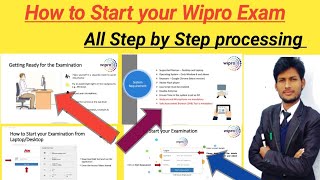 How to Start Wipro Online Exam l All Step by step process l Wipro assessment online Exam guide line [upl. by Sande]