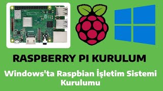 Raspberry Pi 3B İşletim Sistemi Raspbian OS Kurulumu [upl. by Cranston]