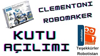 Clementoni RoboMaker Kutu Açılım teşekkürler robotistan code education clementoni [upl. by Gertrudis]