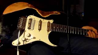 Cissy Strut cover Ibanez GRX40  GFS Gold Foil Pickups  IronGear Jailhouse Rail II [upl. by Aicnatsnoc]