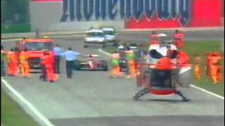 San Marino Grand Prix 1994  Erik Comas incident [upl. by Rubenstein]