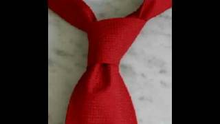 How to Tie a Tie FourinHand Knot [upl. by Nnyleve]