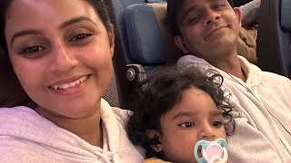 බබා එක්ක ෆ්ලයිට් එකේ ජරමරේ 😂  Our First Flight Together ☺️  Saranya’s First Flight  BKK VLOG 01 [upl. by Annette659]