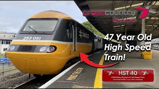 Crossing The Country On A 47 Year Old Intercity Classic CrossCountry HST First Class Review [upl. by Eulalia]