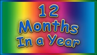 Months of the Year Song  ABC Baby Songs  Learn Months of Year [upl. by Aksel]