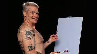 Henry Rollins Paints Shirtless with The Shirtless Painter [upl. by Ogg987]