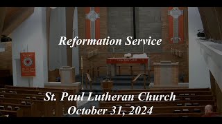 Reformation Service Thursday October 31 2024 [upl. by Watanabe]