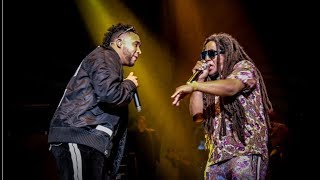 Don Omar amp Tego Calderon  BANDOLEROS en Vivo  Mega Bash 2018 [upl. by Aytida]