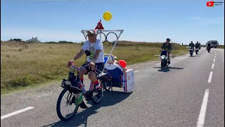 QUIBERON  Parade des Dieux du Solex 2024  Ouest 24 Télévision 🇲🇫 [upl. by Helse768]