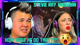 Reaction to quotStevie Ray Vaughan  Texas Flood Live at El Mocamboquot THE WOLF HUNTERZ Jon and Dolly [upl. by Palladin]