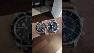 Tudor BB54 37mm vs New 39mm Longines Legend diver [upl. by Drobman794]