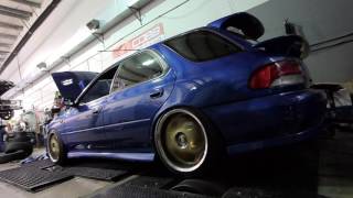 1999 Subaru Impreza Wagon Dyno Run [upl. by Aryek327]