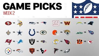 Week 2 Game Picks [upl. by Fronia989]