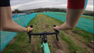 Course Preview Clanfield cross National cyclocross series round 4 [upl. by Ameh]