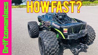 How Fast Is My Traxxas 8S X Maxx [upl. by Anisirhc]