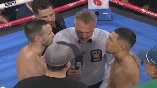 Josh Taylor vs Teofimo Lopez  BOXING Fight Highlights [upl. by Hael]