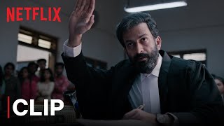 Prithviraj Sukumaran Questions The Media  Jana Gana Mana Courtroom Scene  Netflix India [upl. by Oirad]