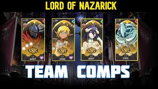 Lord of Nazarick  Team Comps amp Tier List [upl. by Rojas426]