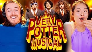 HOW IS THIS REAL A Very Potter Musical Reaction FIRST TIME WATCHING [upl. by Bonnell]