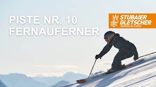 Piste 10 Fernauferner  Stubaier Gletscher [upl. by Sileray34]