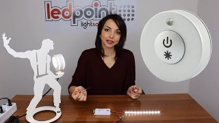 Sincronizzazione Telecomando Tondo con Dimmer per Strisce Led  LedPoint [upl. by Evey723]