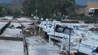 inondation La londe les Maures le 19012014 [upl. by Aramenta]