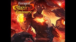 UpdatedPhase 2 team Epic Hell Enraged Blazing Emissary Epic Seven [upl. by Ahtelahs]