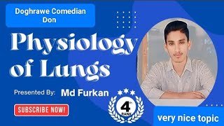 physiology of Respiratory systems lecturer by md furkan [upl. by Plafker]