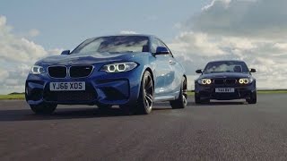 BMW M2 vs BMW 1M Coupe  Chris Harris Drives  Top Gear [upl. by Latsyrd]