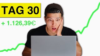 So viel habe ich im ersten Monat Day Trading mit 500€ verdient [upl. by Namlas]