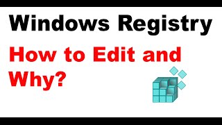 What is registry editor and how to edit registry file [upl. by Aihsenyt]