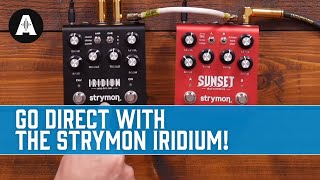 Strymon Iridium Amp amp Cab Modeller Demo [upl. by Oiramaj807]