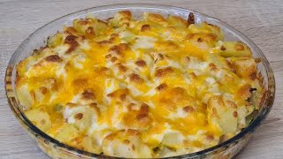 Voici un gratin de pomme de terre pouletcourgette ✔ recette économique ✔gratin courgettes [upl. by Hna]