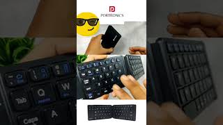 Portronics Chicklet  Wireless Keybord  Mobile Keybord  Pocket Keybord  Bluetooth Keybord [upl. by Hezekiah291]