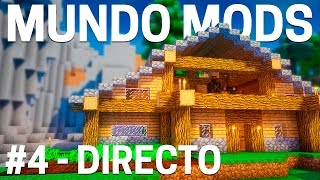 DIRECTO  ¡VAMOS MEJORANDO  MUNDO MODS 4  T2  Minecraft [upl. by Lust]