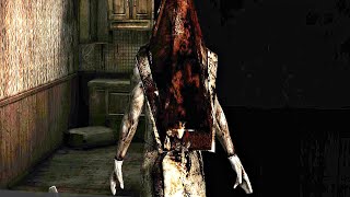 SILENT HILL 2  Pyramid Head First Encounter Scene 4K 60FPS [upl. by Nigrom]