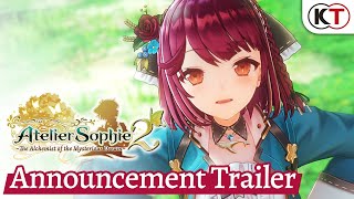 Atelier Sophie 2 The Alchemist of the Mysterious Dream  Announcement Trailer [upl. by Rosco]