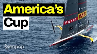 Come fanno Luna Rossa e le barche dell’America’s Cup a volare La tecnologia dei foil negli AC75 [upl. by Luca]