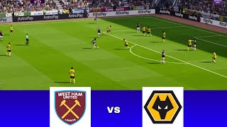 Wolves vs West Ham 31  Club Friendly Match 2024  Match Highlights  Pes 21 Gameplay [upl. by Matazzoni354]